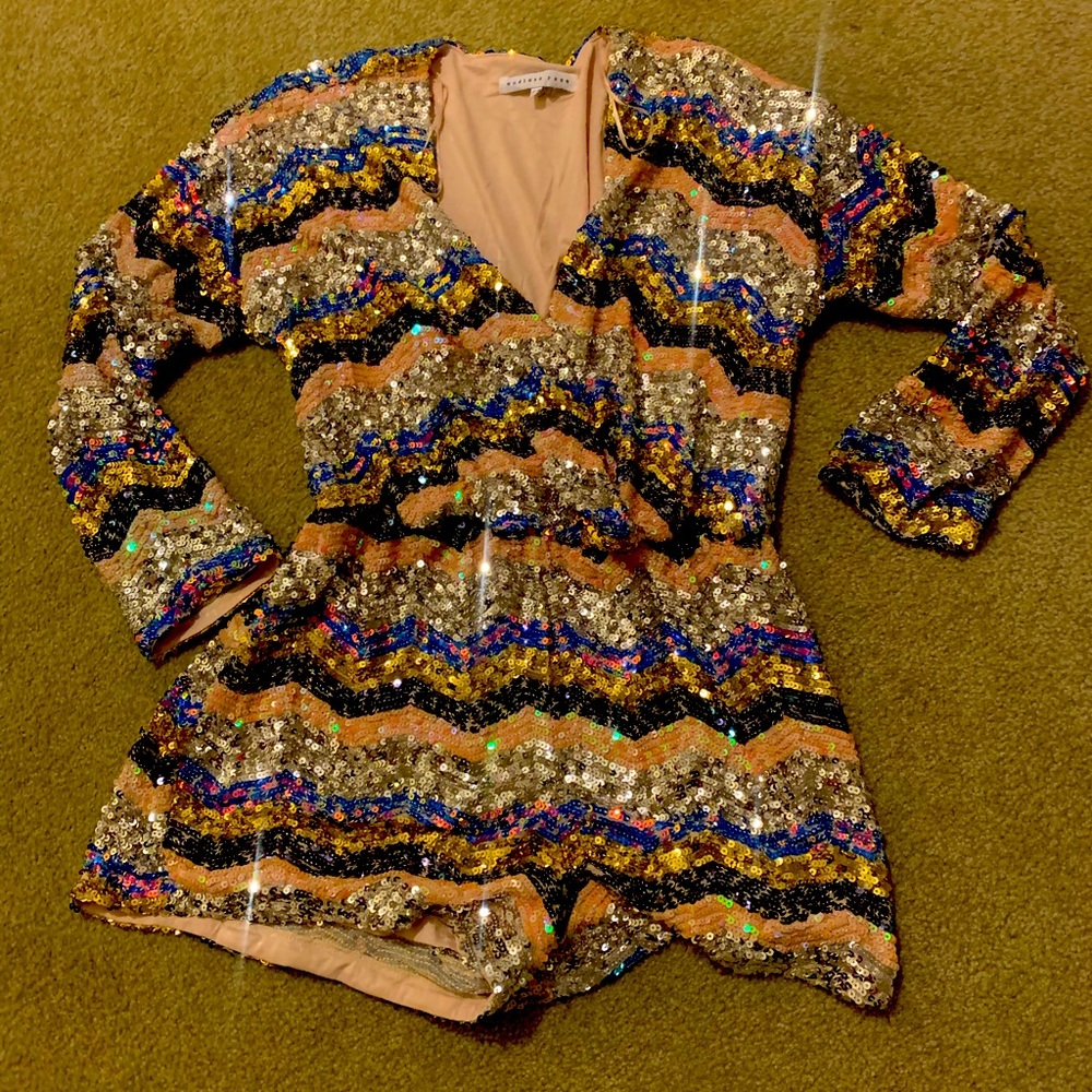 Sequin romper